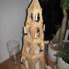 Laubsägearbeit große Pyramide